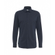 Camicia tailor in tessuto active blu