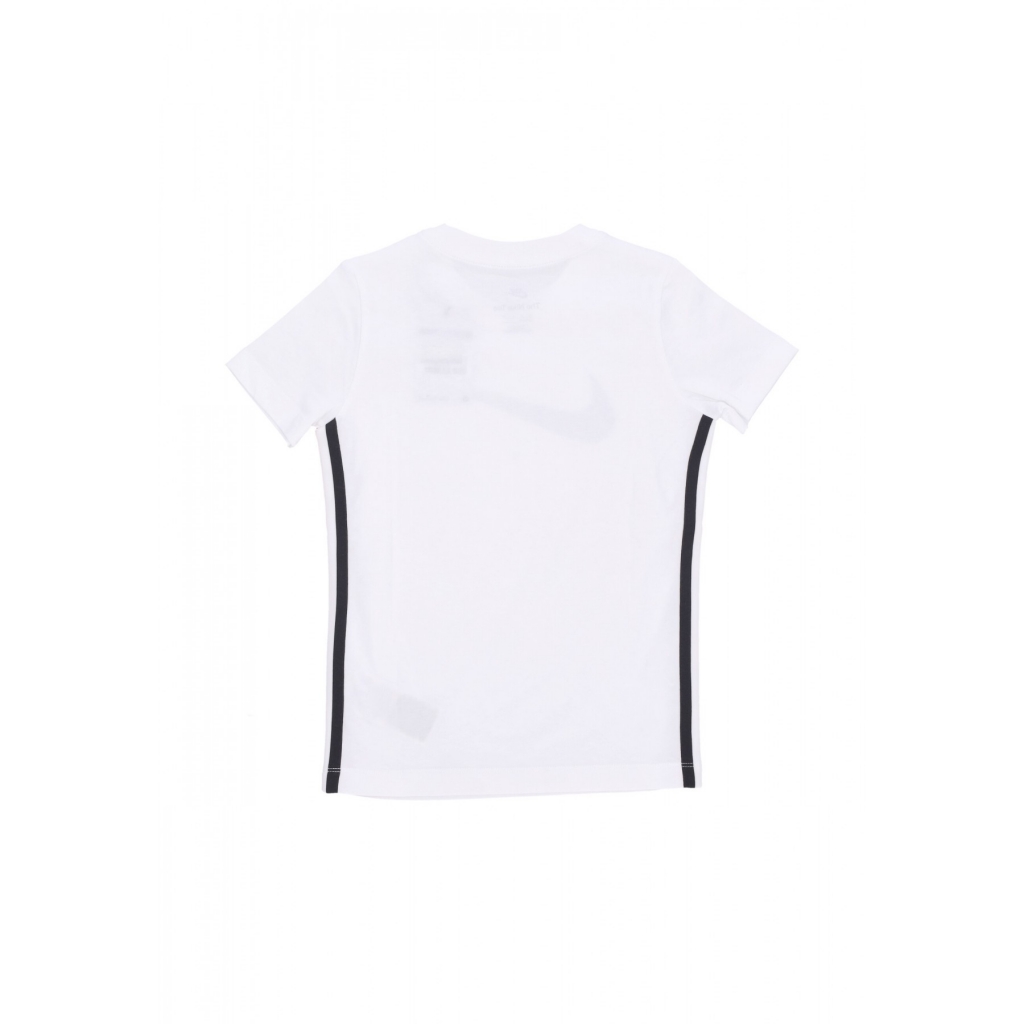 maglietta ragazzo sportswear club+ poly tee WHITE