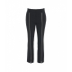 Pantaloni Quimper con zip nero