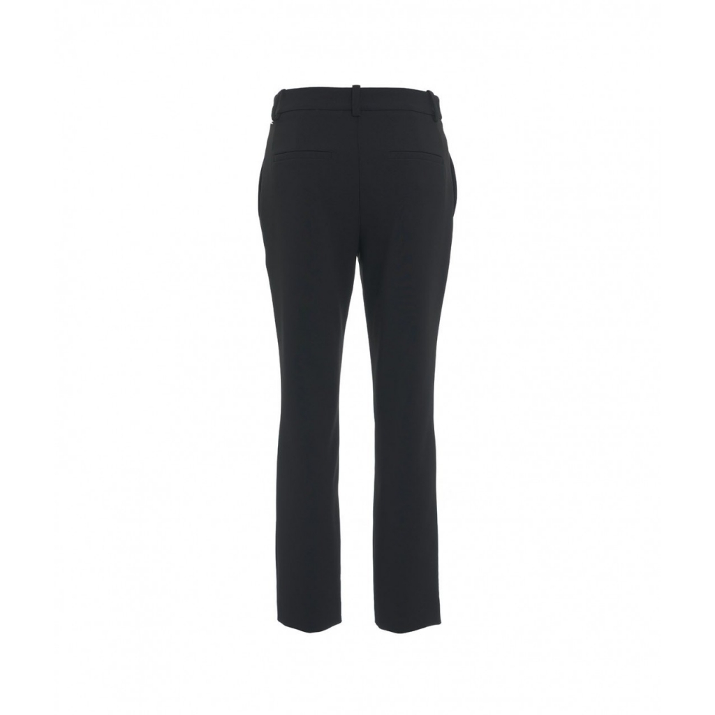 Pantaloni Quimper con zip nero