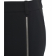 Pantaloni Quimper con zip nero