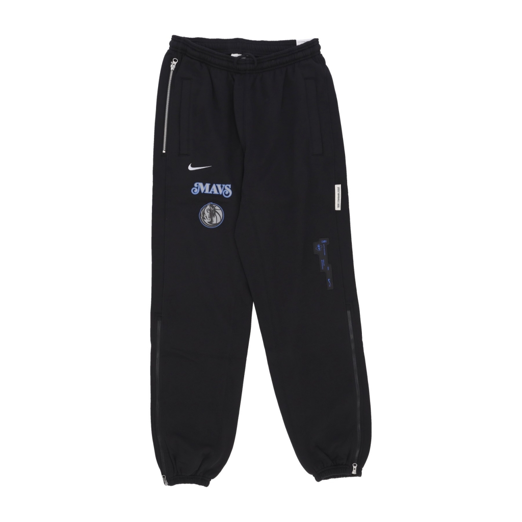 pantalone tuta leggero uomo nba city edition 2023/24 courtside standard issue pant dalmav BLACK