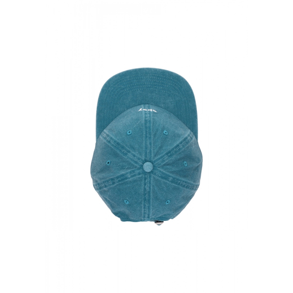 cappellino visiera curva uomo pigment lowercase 6panel strapback PIGMENT TEAL