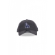 cappellino visiera curva uomo mlb core classiic 920 losdod GRAPHITE/ROYAL BLUE