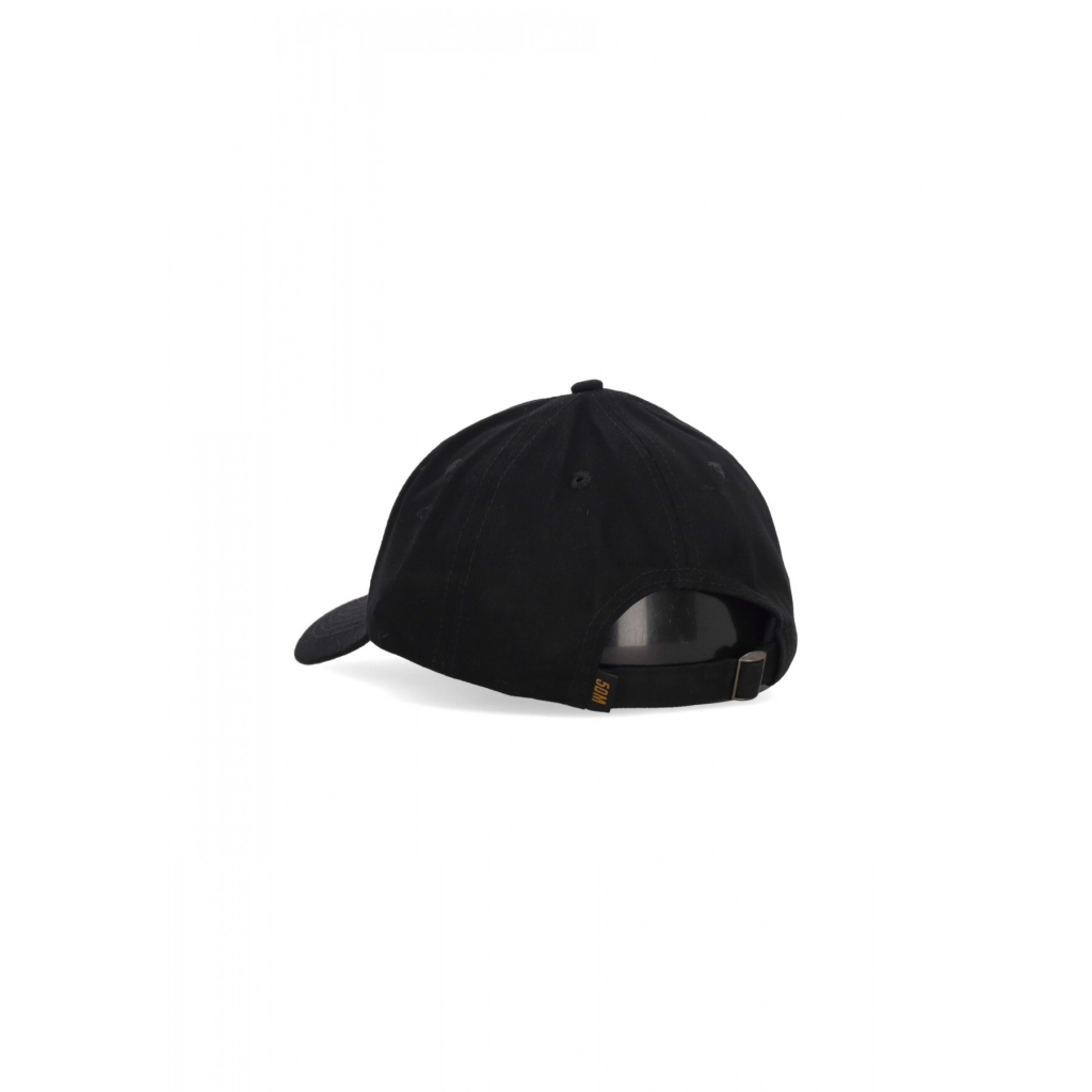 cappellino visiera curva uomo rock curved visor cap BLACK