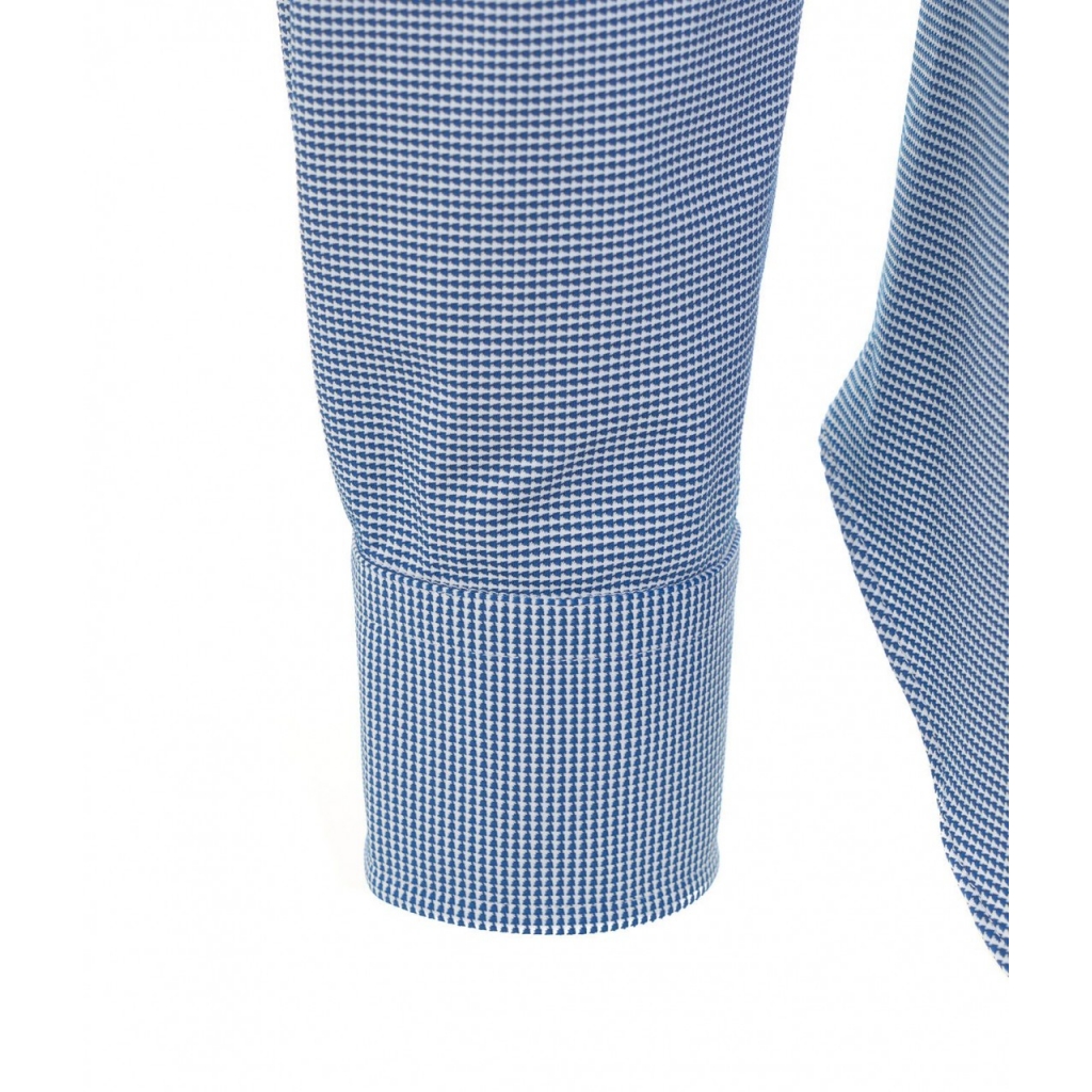 Camicia tailor in tessuto active blu