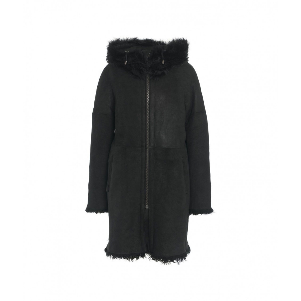 Cappotto in montone Capsule nero