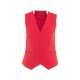 Gilet monopetto Brett rosso