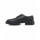 Scarpe stringate in pelle H673 nero