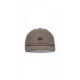 cappellino visiera curva uomo racing cap MUD BROWN