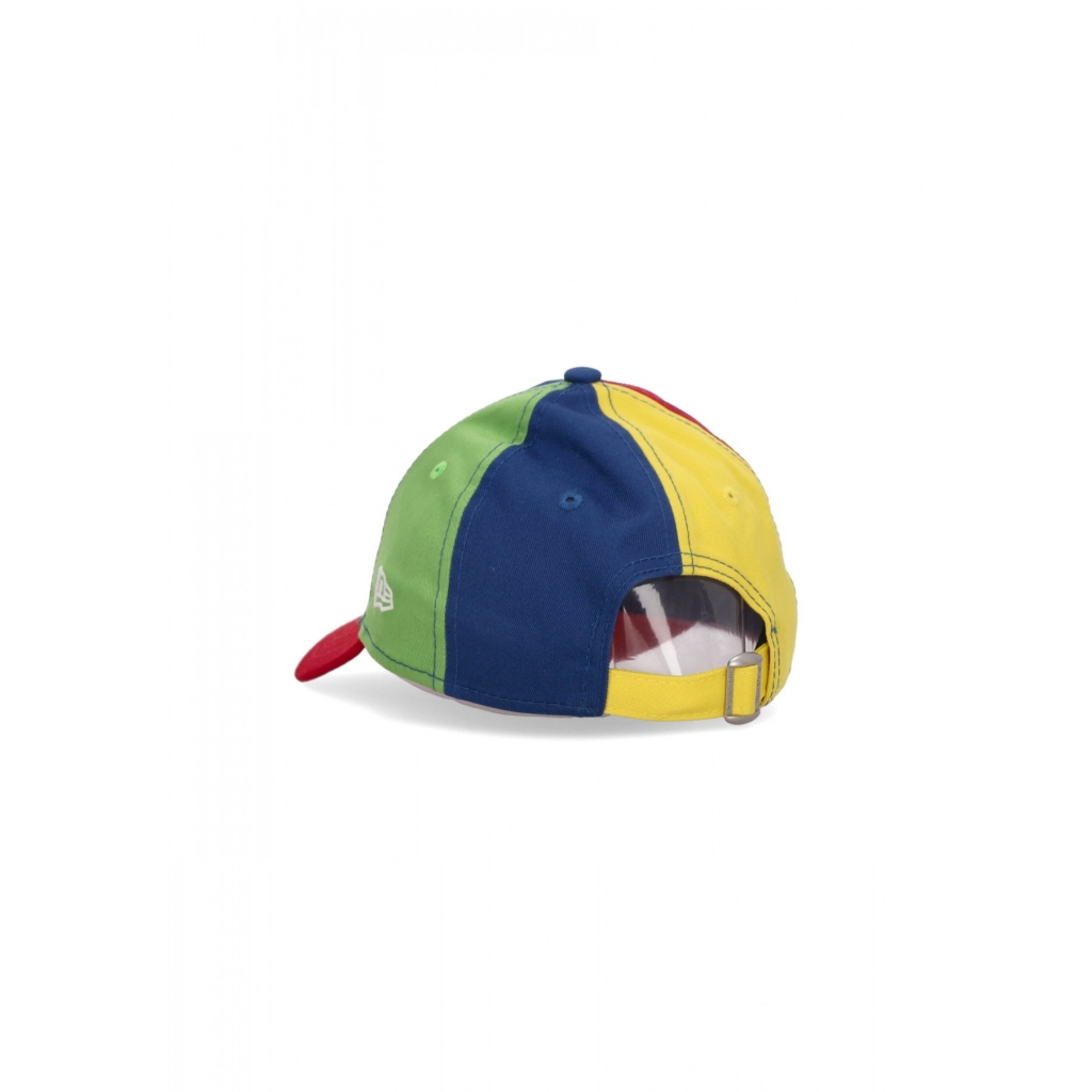 cappellino visiera curva bambino mlb block 940 neyyan NAVY/YELLOW/MULTI