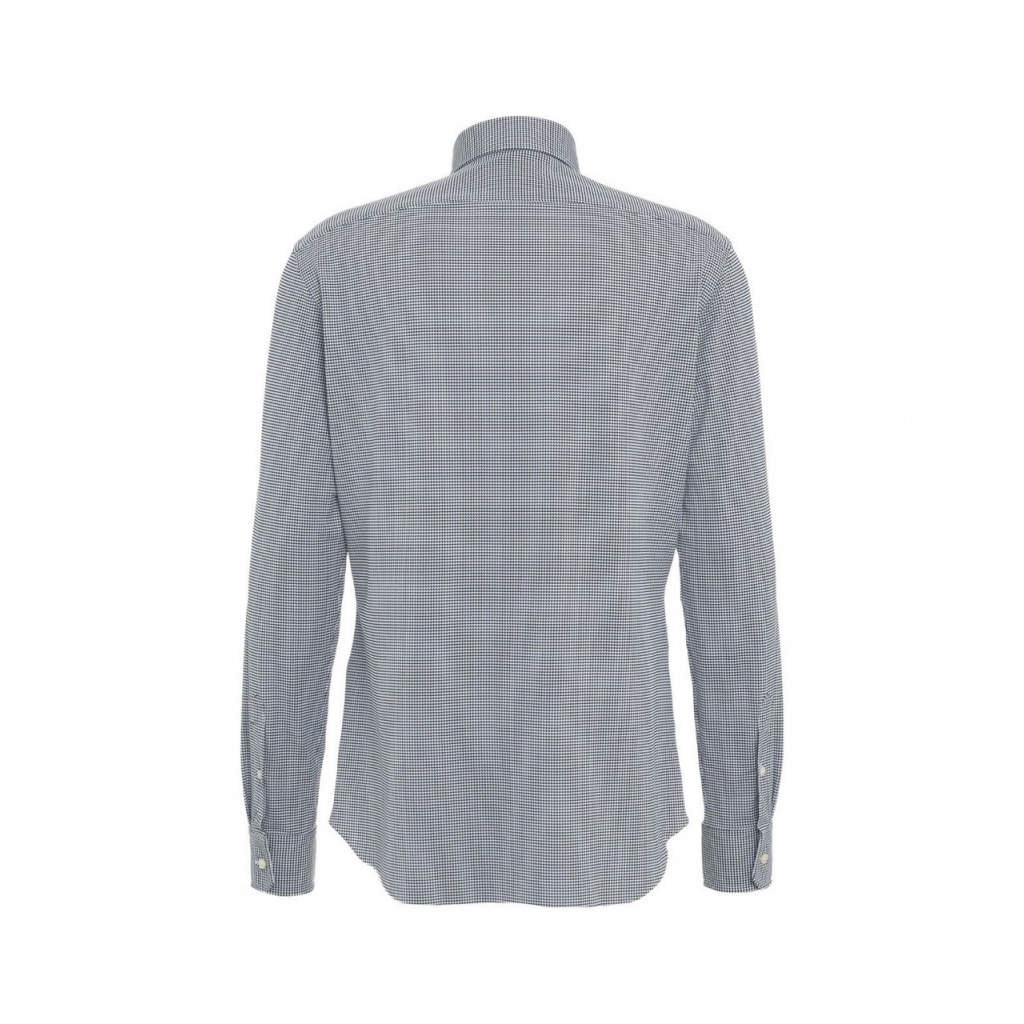 Camicia tailor in tessuto active nero