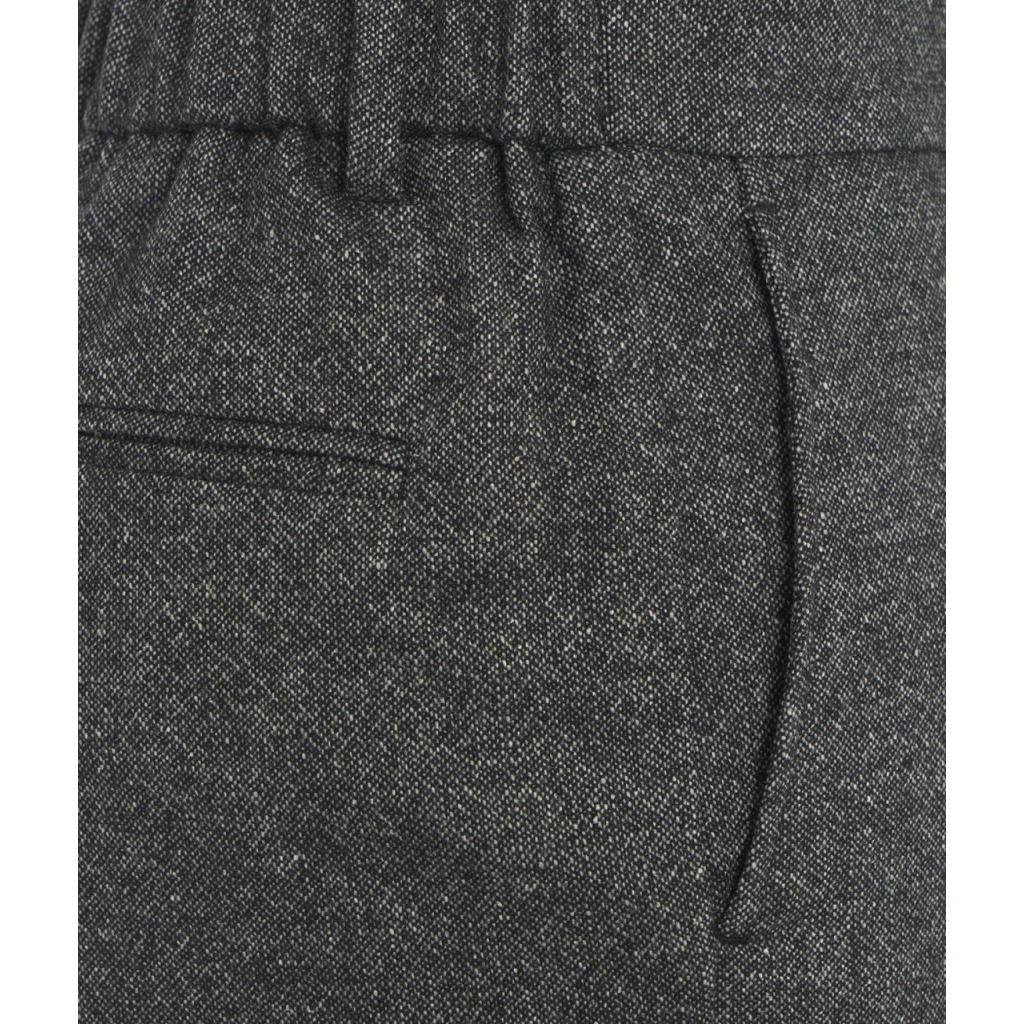 Pantalone in misto lana grigio