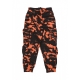 pantalone lungo uomo cargo joggers ORANGE/CAMO