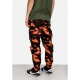 pantalone lungo uomo cargo joggers ORANGE/CAMO