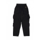 pantalone lungo uomo cargo pants BLACK