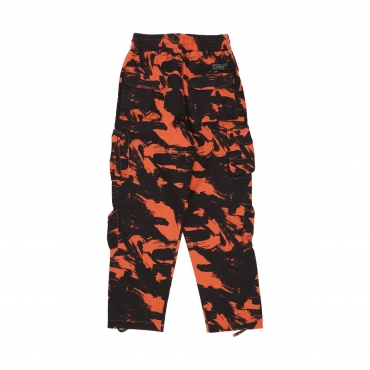 pantalone lungo uomo cargo pants ORANGE/CAMO