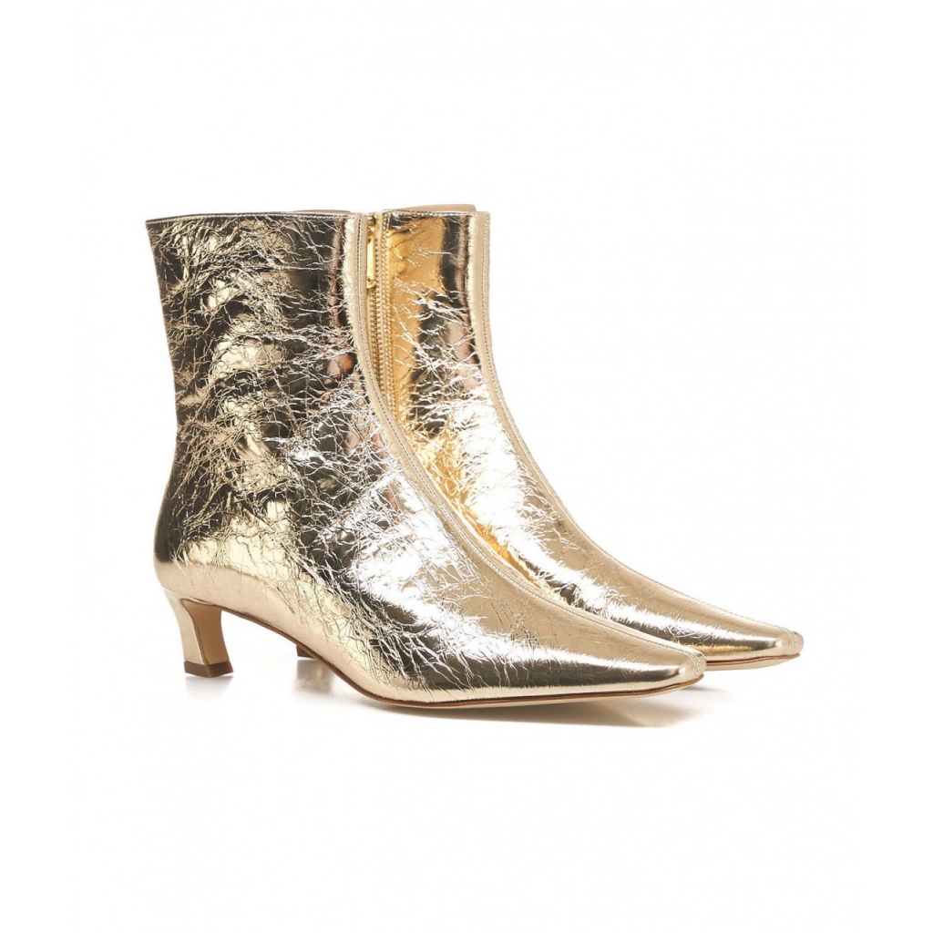 Metallic Bootie oro