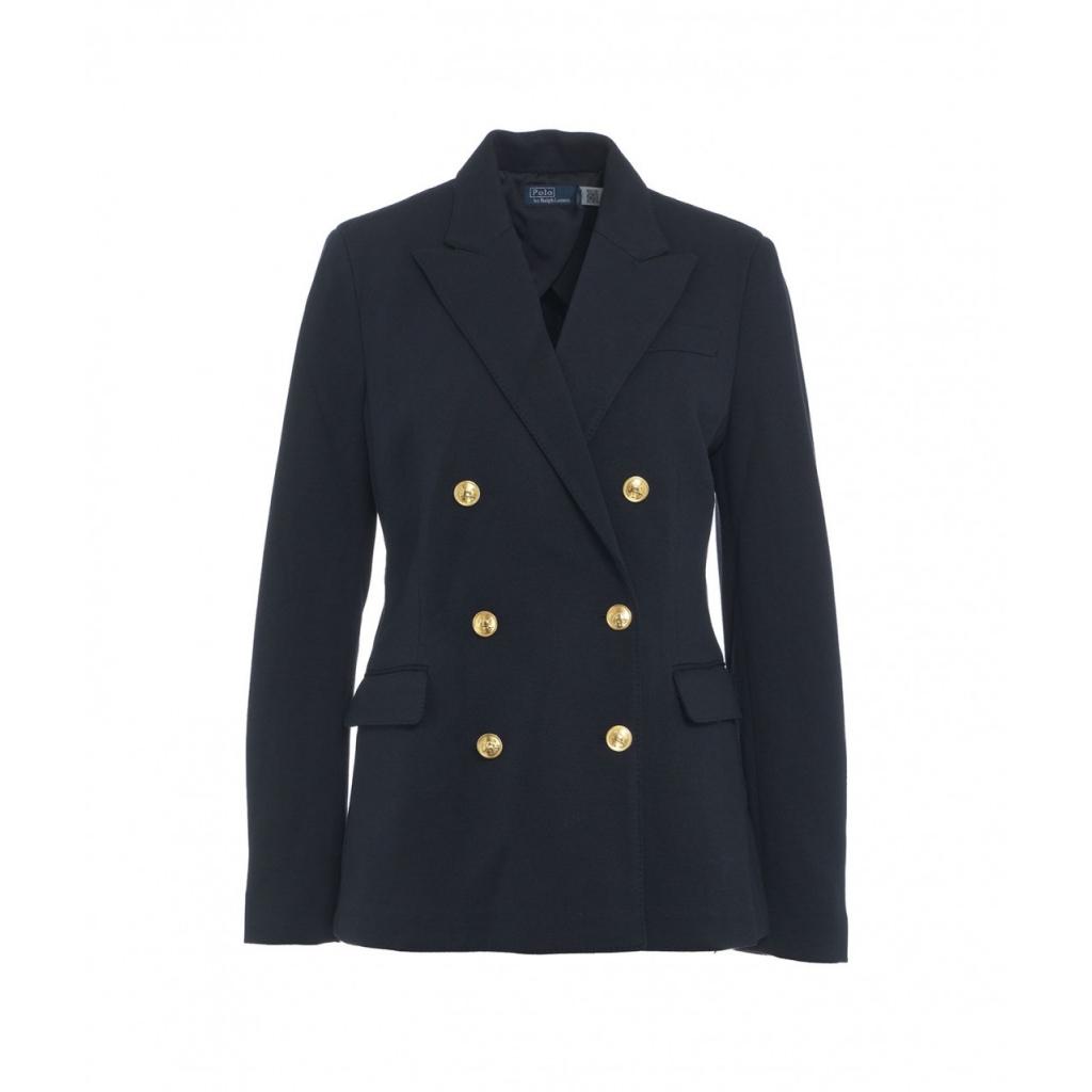 Blazer a doppiopetto blu scuro