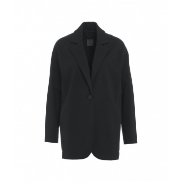 Oversize blazer Ovetto nero