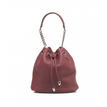 Mini borsa a secchiello rosso