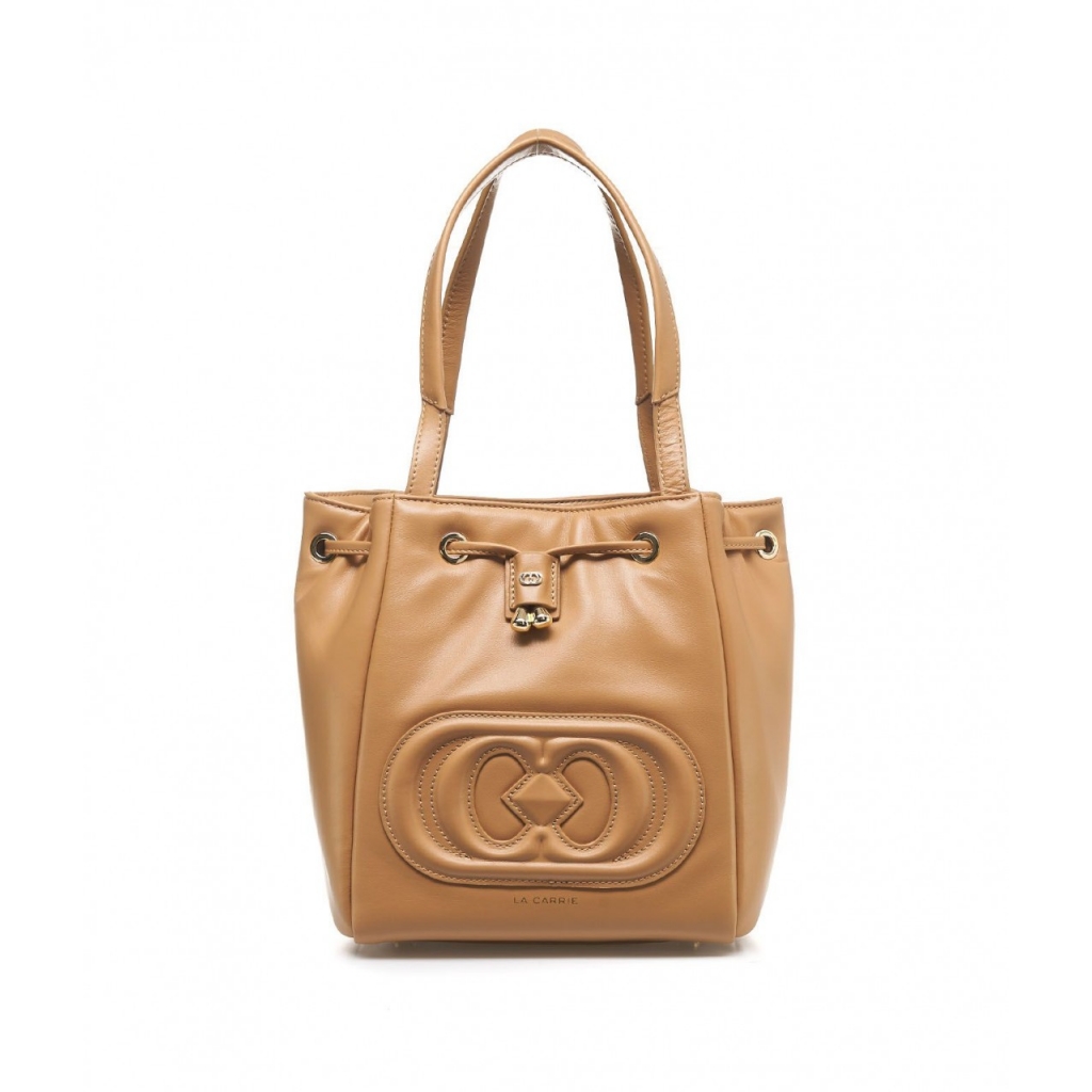 Borsa Bucket Lea beige