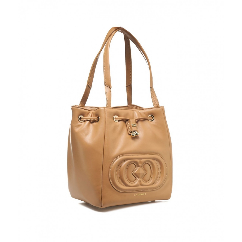 Borsa Bucket Lea beige