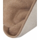 Berretto in cashmere beige