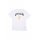 maglietta uomo olympic 2024 basketball tee team lithuania WHITE/WHITE/TOUR YELLOW/PINE GREEN