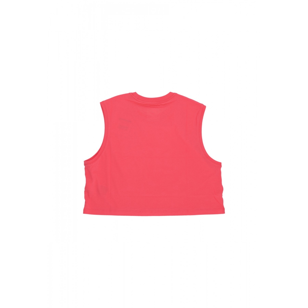 maglietta corta donna w sportswear club crop tee ASTER PINK/WHITE