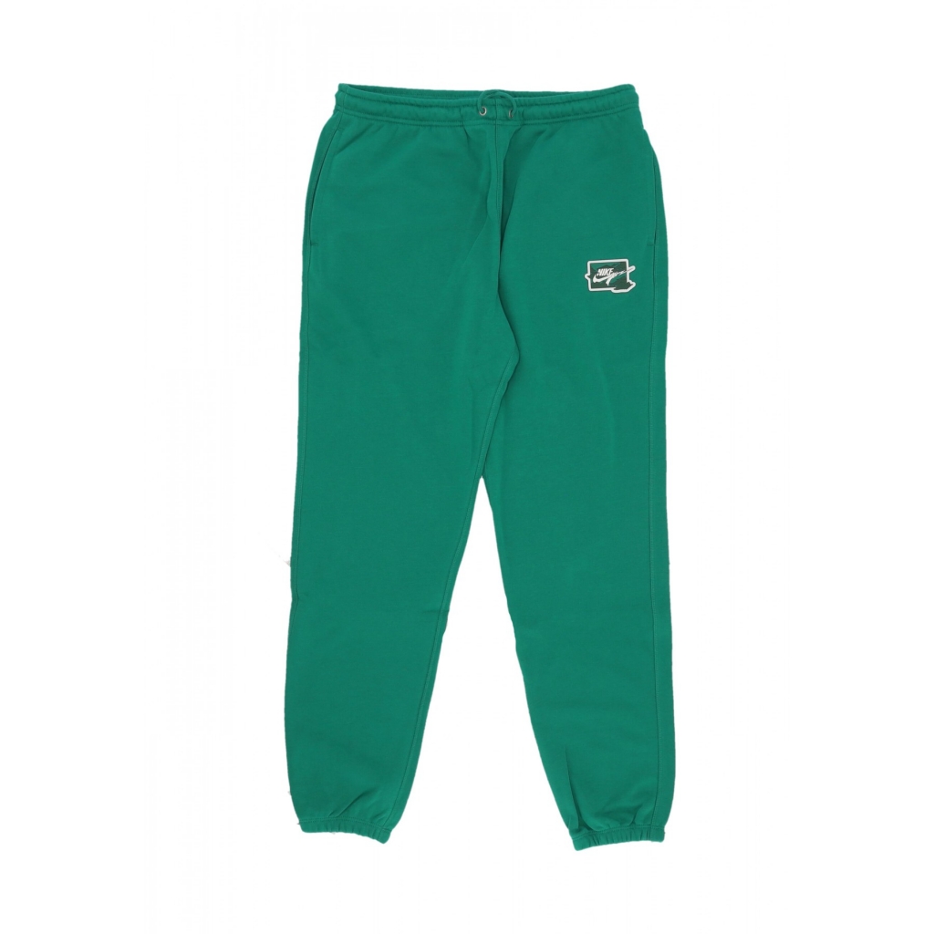 pantalone tuta leggero uomo club french terry cuff pant MALACHITE/SAIL