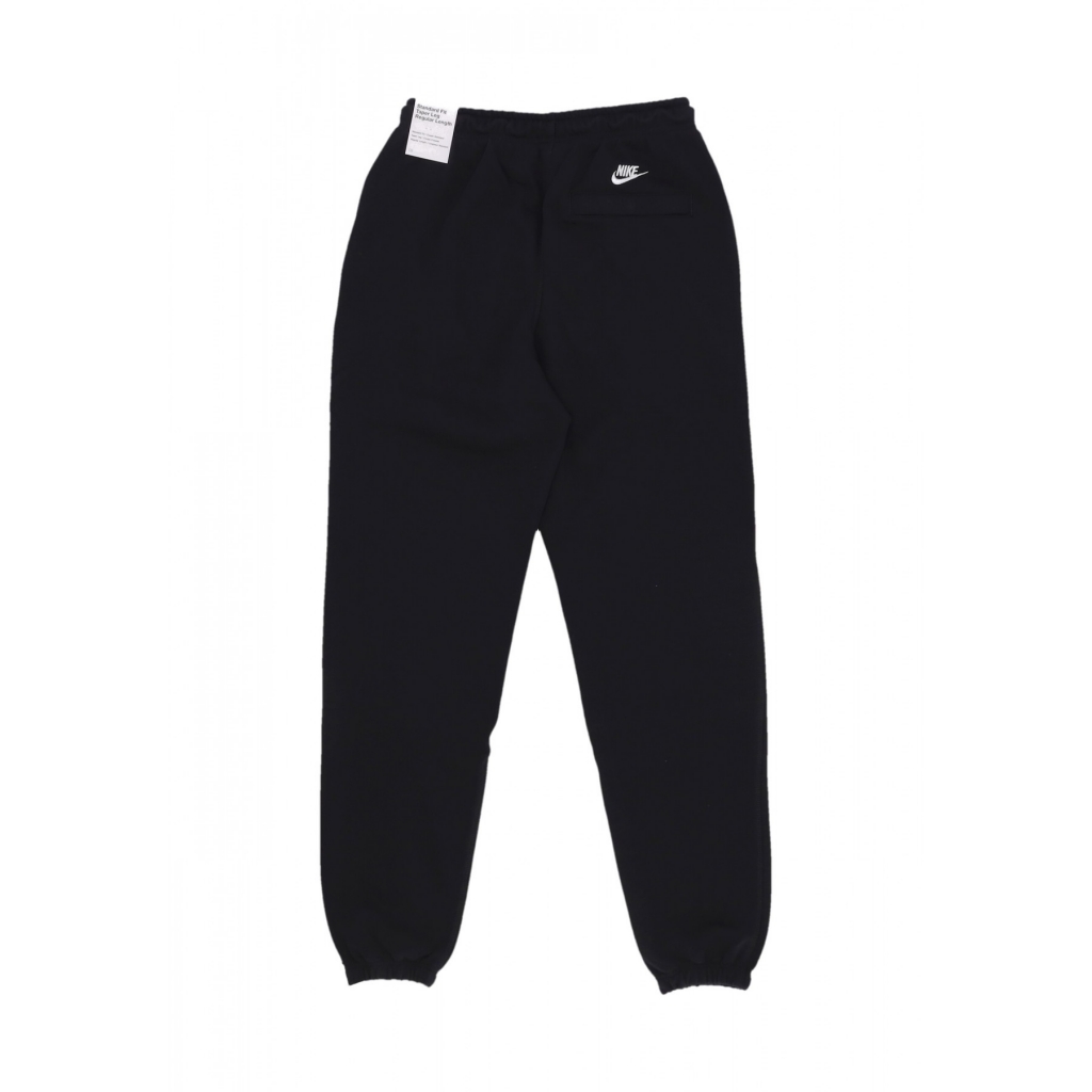 pantalone tuta leggero uomo club french terry cuff pant BLACK/WHITE