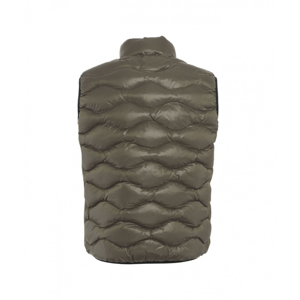 Gilet trapuntato verde