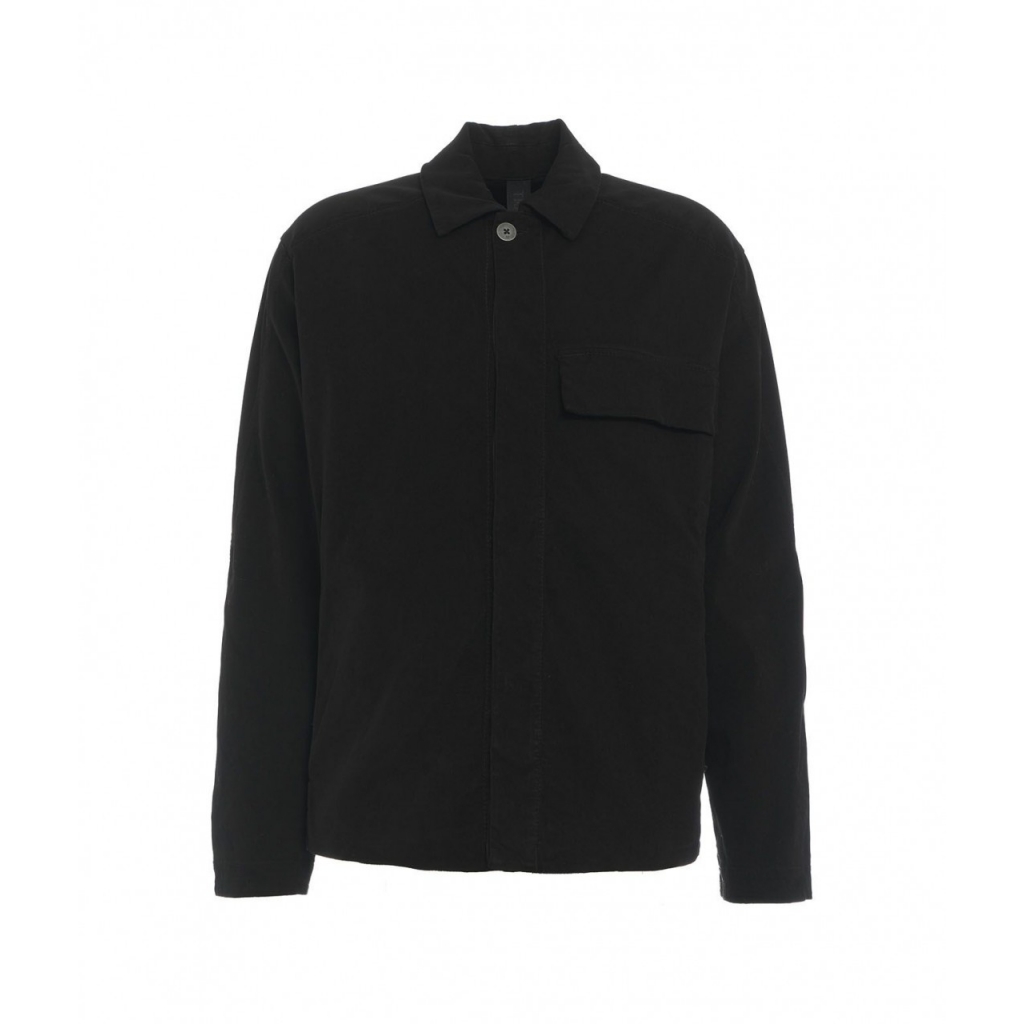 Giacca overshirt nero