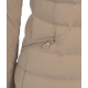 Piumino lungo Seriola ML 04 Fur beige