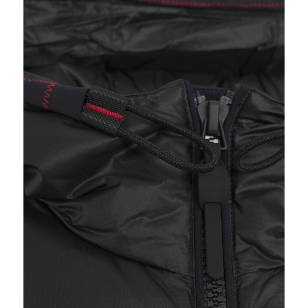 Piumino Honova NR 02 in nylon ripstop leggero nero