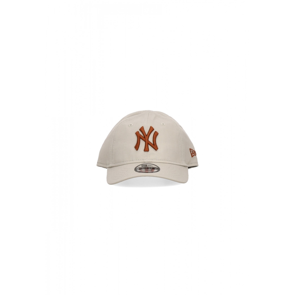 cappellino visiera curva bambino mlb league essential 940 neyyan STONE/EARTH BROWN