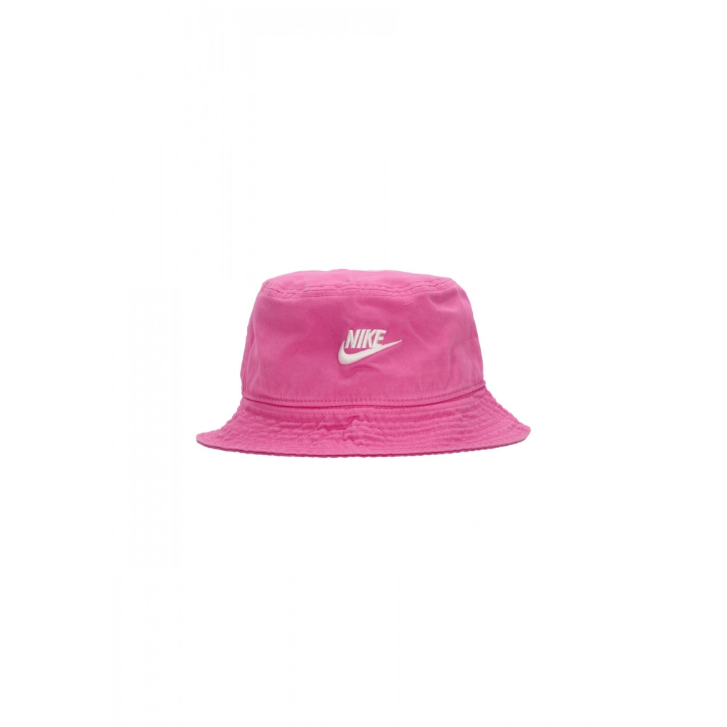 cappello da pescatore uomo apex bucket futura washed PLAYFUL PINK/WHITE