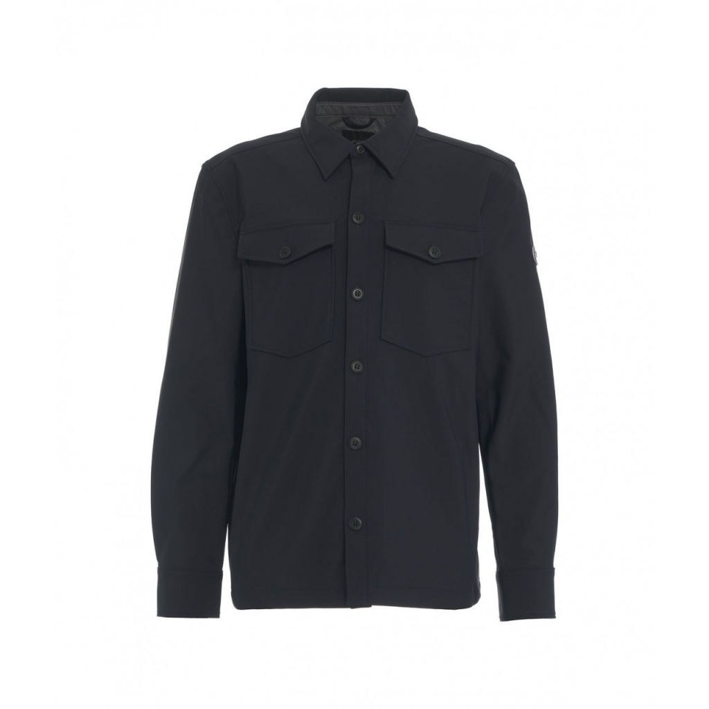 Giacca overshirt idrorepellente Ata Waver blu scuro