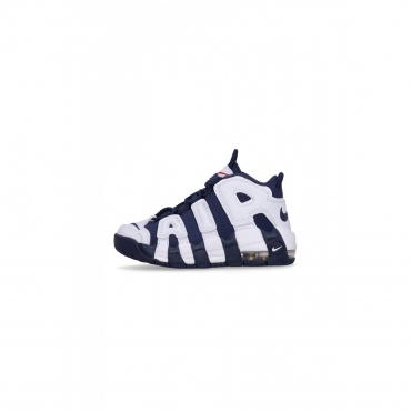 scarpa alta bambino air more uptempo ps WHITE/MIDNIGHT NAVY/METALLIC GOLD