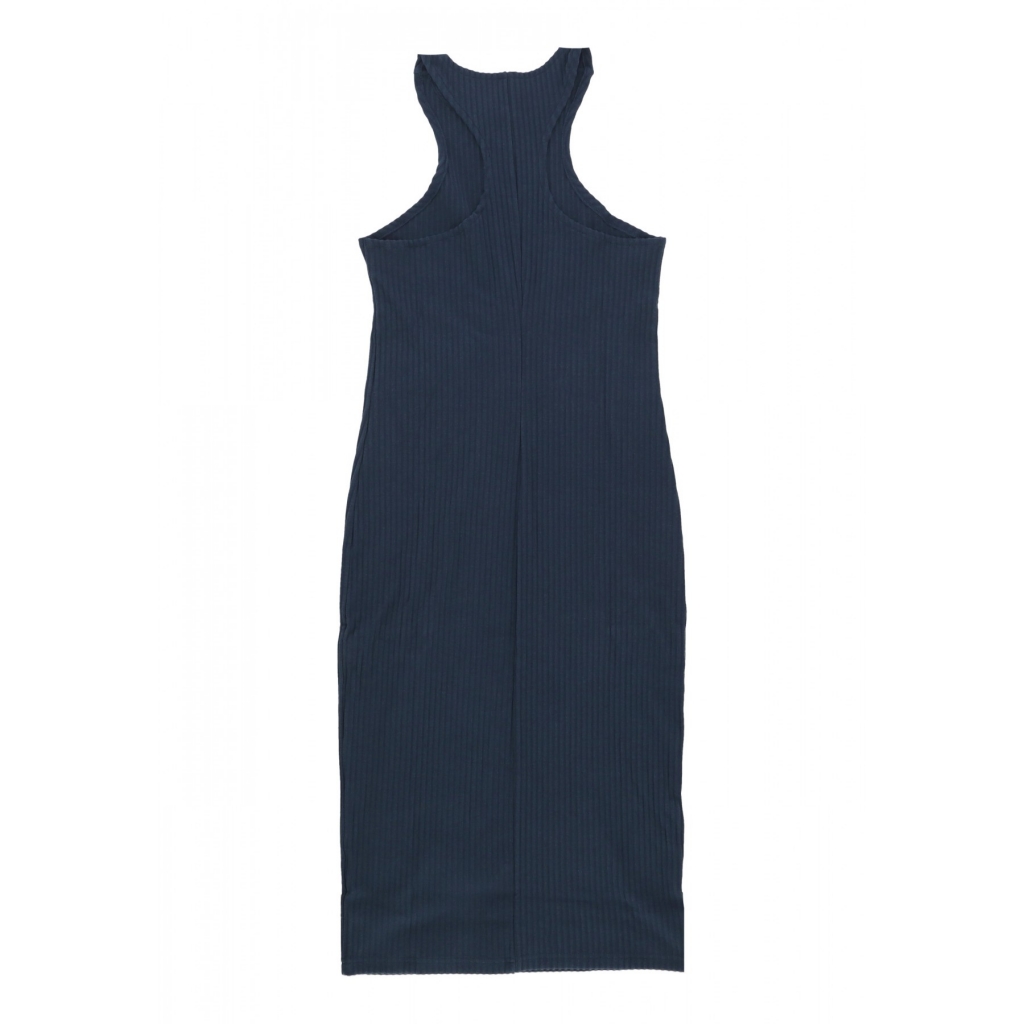 vestito donna w sportswear chill knit rib midi dress ARMORY NAVY/ARMORY NAVY