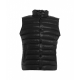 Gilet trapuntato in eco piuma nero