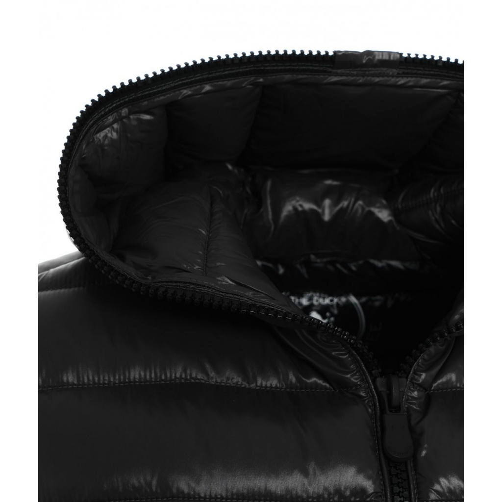 Gilet trapuntato in eco piuma nero