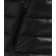 Gilet trapuntato in eco piuma nero