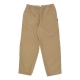 pantalone lungo uomo chillin twill pant KHAKI