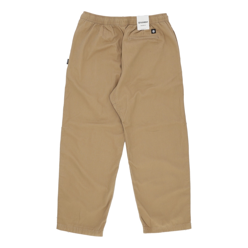 pantalone lungo uomo chillin twill pant KHAKI