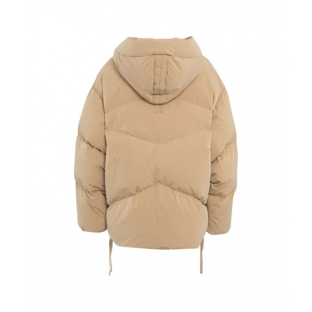 Piumino trapuntato beige