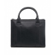 Borsa a mano con dettaglio borchie nero