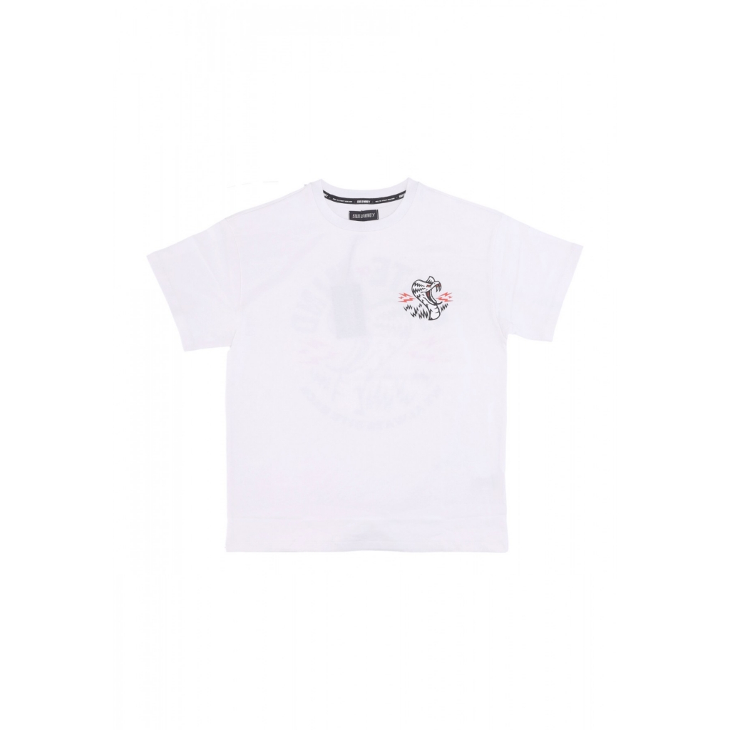 maglietta uomo snake tee WHITE