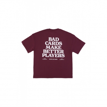 maglietta uomo bad card tee PLUM